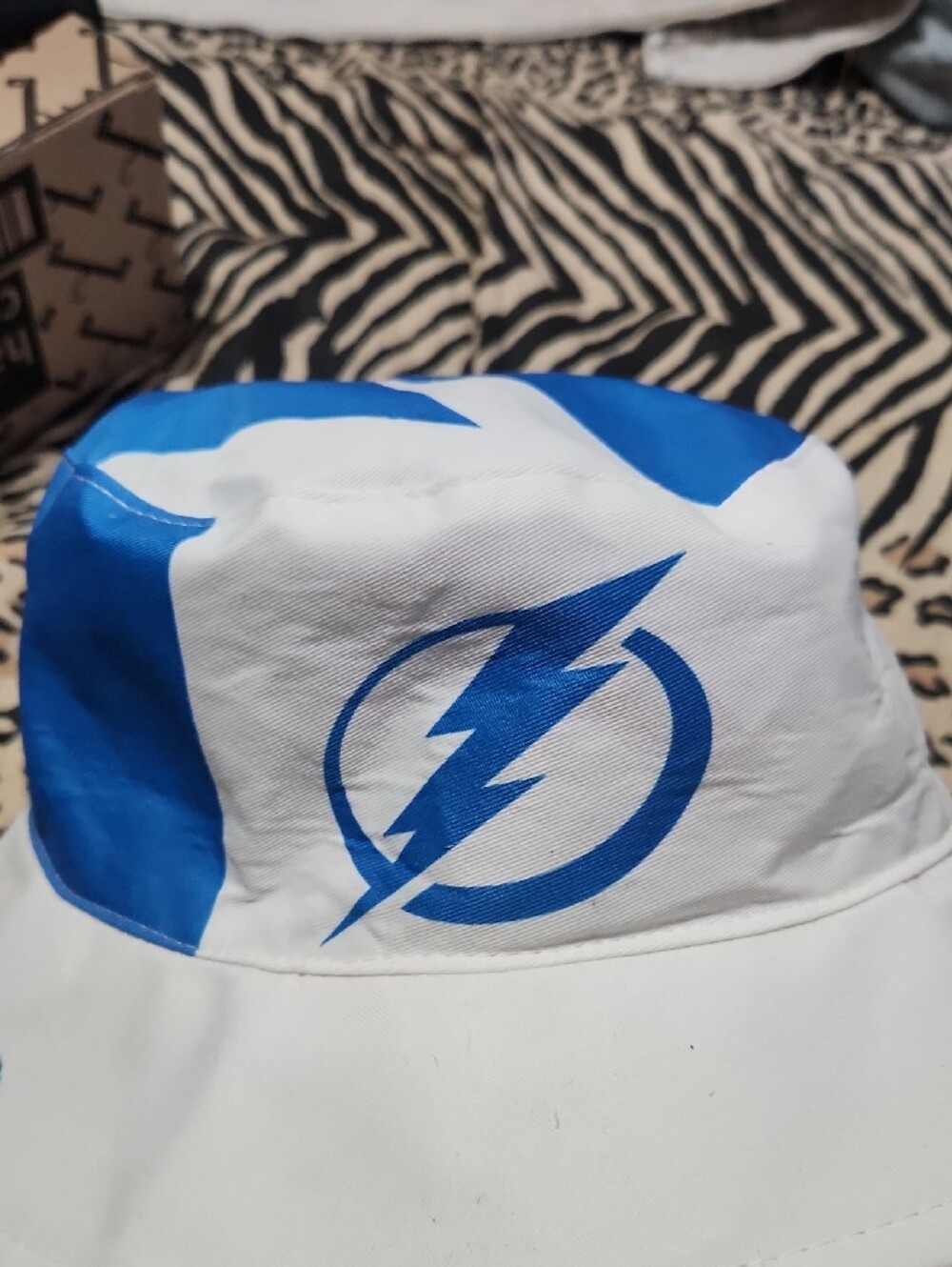 Tampa Bay Lightning Reversable Blue & White Bucket Hat